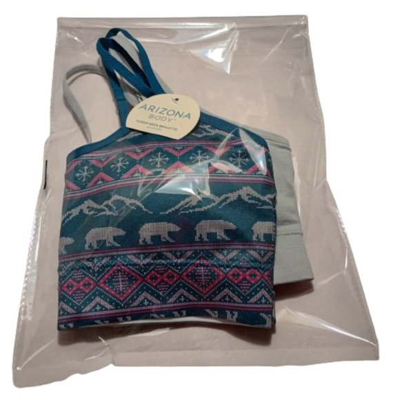 Arizona Body Seamless Scoop Neck 2-pc. Bralette Set Size S NWT - Picture 9 of 9